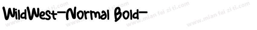 WildWest-Normal Bold字体转换